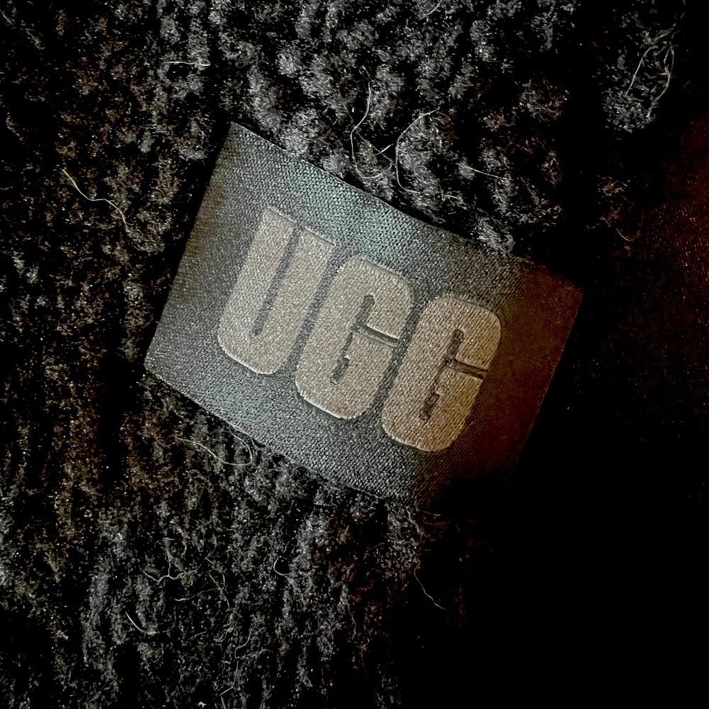 NWT UGG® Frankie Recycled Polyester Fleece Shirt Jacket L - Picture 12 of 16
